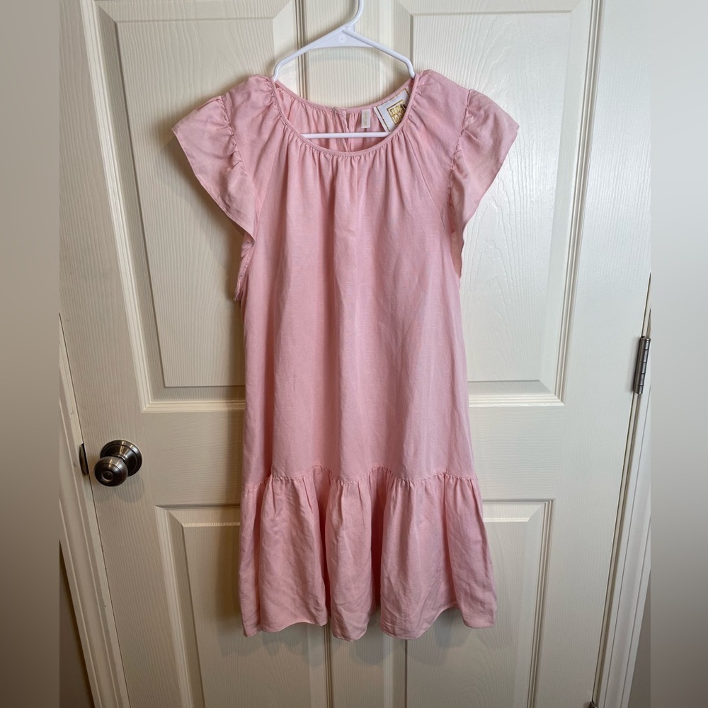 Emily McCarthy Linen Blend Dallas Dress Small